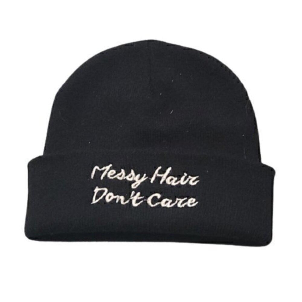 Messy Hair Don't Care Beanie